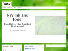 Tablet Screenshot of nwinkandtoner.com